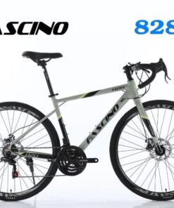 Xe đạp đua Fascino 828 giảm giá 500K 27 Xe đạp đua Fascino 828 Màu Ghi Vàng