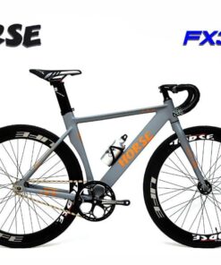 Xe đạp Fix Gear Horse FX3 giảm giá 330K 29 Xe đạp Fixed Gear Horse Fx3 Màu Ghi Cam