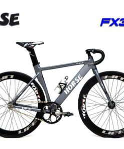 Xe đạp Fixed Gear Horse Fx3 Màu Ghi đen