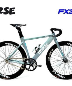 Xe đạp Fix Gear Horse FX3 giảm giá 330K 28 Xe đạp Fixed Gear Horse Fx3 Màu Ghi Xanh