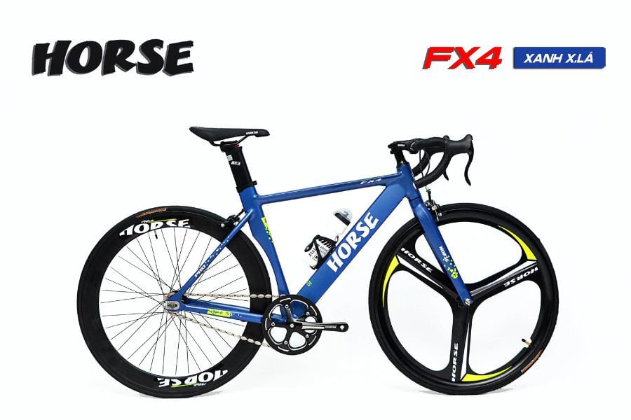 Xe đạp Fixed Gear Horse Fx4 giảm giá 550K 53 Xe đạp Fixed Gear Horse Fx4 Màu Xanh
