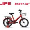 Xe đạp Life Baby1 16_ Màu đỏ