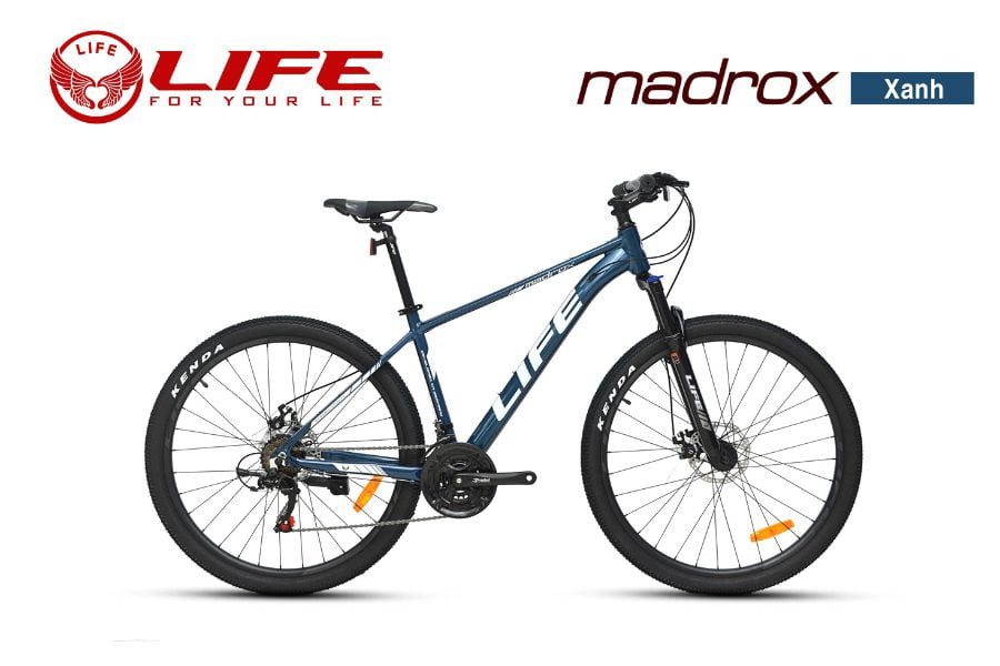 Xe đạp địa hình Life MADROX giảm giá 329K 42 Xe đạp Life Madrox Xanh