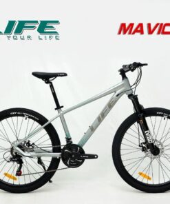 Xe đạp địa hình Life MAVIC chính hãng giảm giá 290K 39 Xe đạp Life Mavic Màu Ghi Xanh