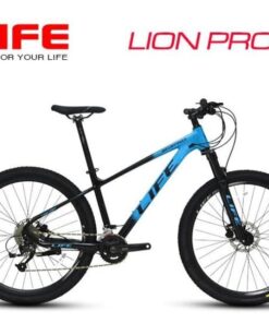 Xe đạp Lion Pro đen Xanh