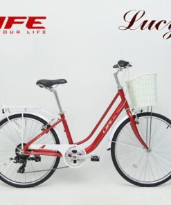 Xe đạp Mini Life Lucy Màu đỏ