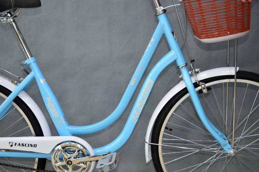 Xe đạp mini nữ Fascino FM24 giảm giá 250K 46 Khung Sườn Xe đạp Mini Nữ Fascino Fm24