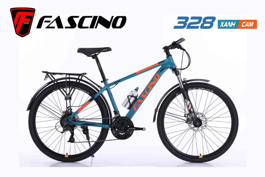 Xe đạp địa hình Fascino 328 giảm giá siêu tốt 299K 48 Xe đạp địa Hình Fascino 328 Xanh Cam