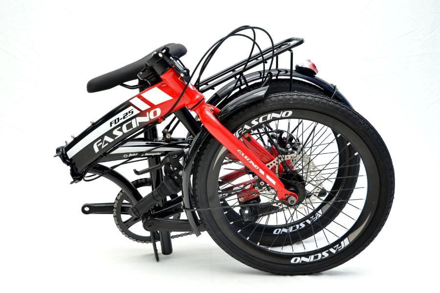 Xe đạp gấp Fascino FD 25 chuẩn giảm giá 500K 41 Xe đạp Gấp Fascino Fd25 ảnh 2