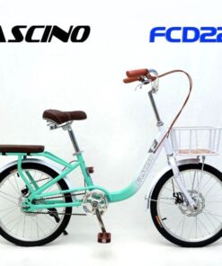 Xe đạp Mini Fascino Fcd22 Màu Xanh Trắng