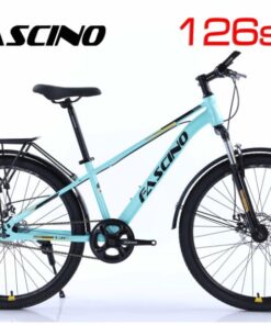 Xe đạp đia Hình Fascino 126s Màu Xanh đen
