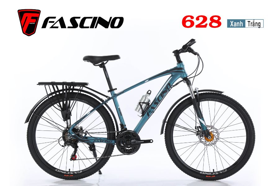 Xe đạp địa hình Fascino 628 giảm giá 500K 31 Xe đạp địa Hình Fascino 628 Màu Xanh Trắng