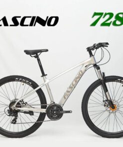 Xe đạp địa hình Fascino 728 giảm sâu 1000K 37 Xe đạp địa Hình Fascino 728 Màu Bạc Titan