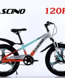 Xe đạp địa hình trẻ em Fascino 120R giảm giá 220K 26 Xe đạp đia Hình Trẻ Em Fascino 120r Vành đúc Màu Cam Ghi