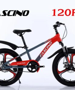 Xe đạp địa hình trẻ em Fascino 120R giảm giá 220K 23 Xe đạp đia Hình Trẻ Em Fascino 120r Vành đúc Màu Ghi đỏ
