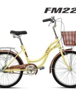 Xe đạp mini nữ Fascino FM22 giảm giá 200K 35 Xe đạp Mini Nữ Fascino Fm22 Màu Vàng Cafe