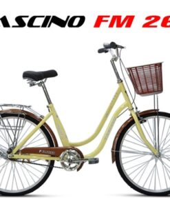 Xe đạp Mini Nữ Fascino Fm26 Màu Vàng Cafe