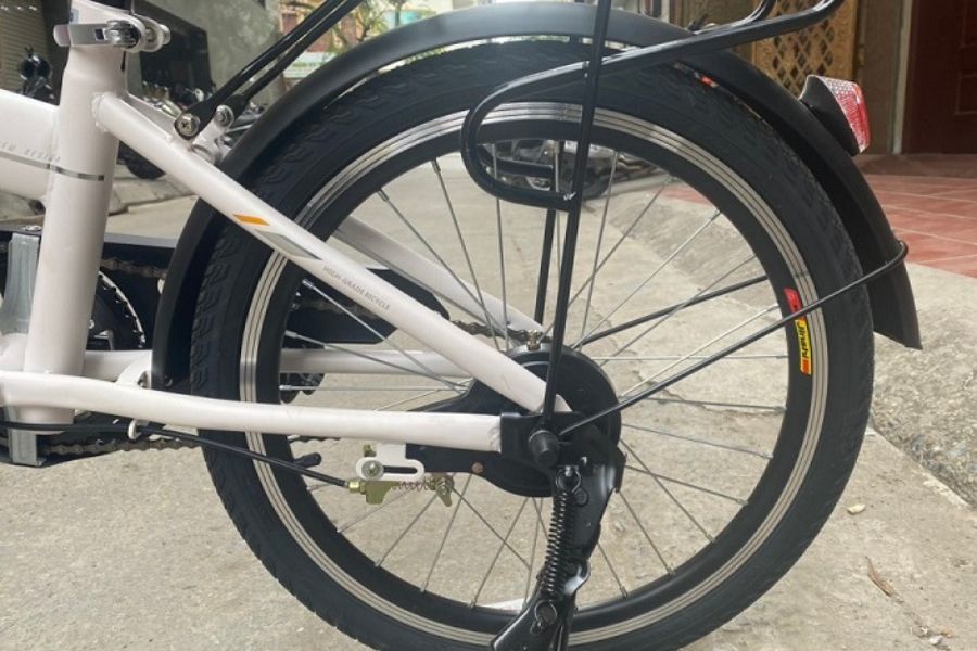 Xe đạp gấp Califa CG20 chính hãng giảm 250K 31 Bánh Sau Xe đạp Gấp Califa Cg20