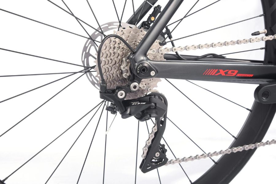 Xe đạp đua Sava X9.1 giảm ngay 2M 37 CỦ đề Sau Và Líp Xe đạp đua Sava X9.1