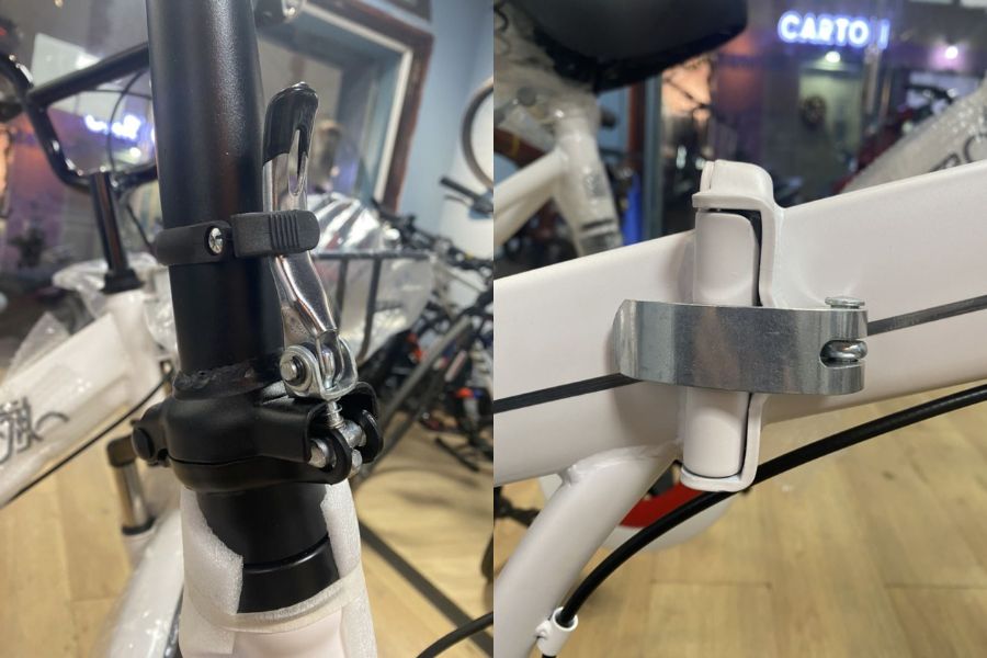 Xe đạp gấp Califa CG20 chính hãng giảm 250K 29 Các Chỗ Gấp Xe đạp Gấp Califa Cg20