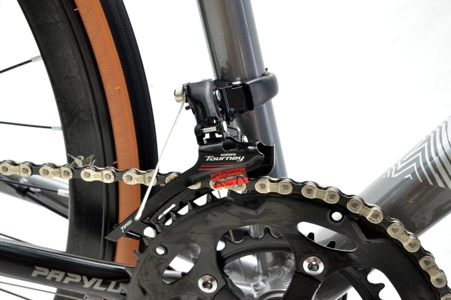 Xe đạp đua Papylus PR800 tay đề lắc Shimano giảm giá + quà tặng 66 Củ đề Trước Shimano A070 Xe đạp đua Papylus Pr800