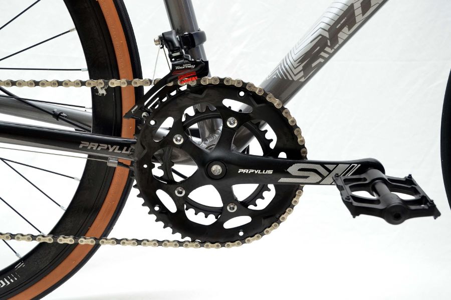 Xe đạp đua Papylus PR800 tay đề lắc Shimano giảm giá + quà tặng 67 Đùi đĩa Xe đạp đua Papylus Pr800