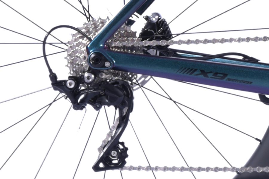 Xe đạp đua Sava X9.7 R7020 chính hãng giảm giá 3M 58 Líp Và Củ đề Sau Xe đạp đua Sava X9.7 R7020