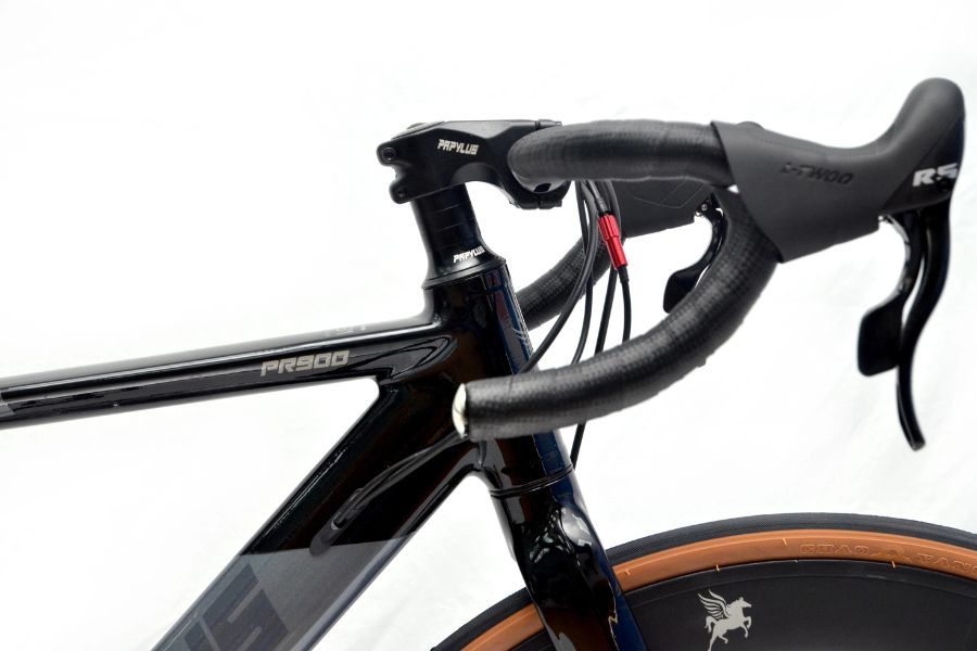 Xe đạp đua cối nổ Papylus PR900 giảm giá + quà tặng 80 Tay Lái Cong Xe đạp đua Papylus Pr900