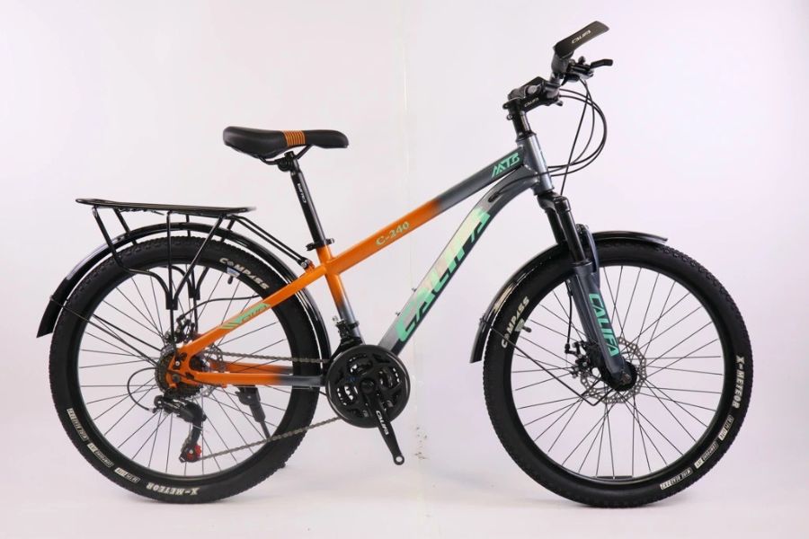 Xe đạp địa hình Califa C240 bánh 24inch giảm giá 135K 13 Xe đạp địa Hình Califa C240 Màu Vàng Xám