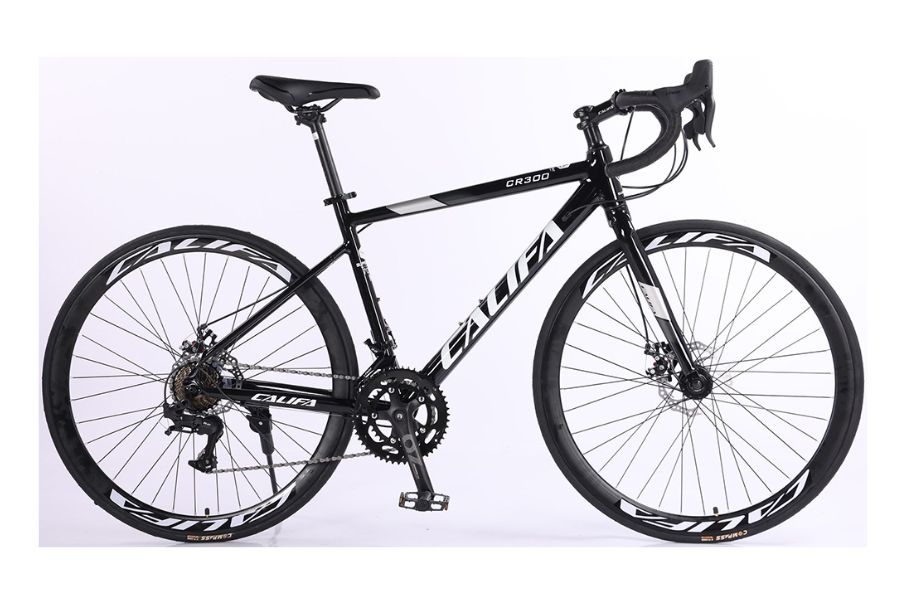 Xe đạp đua Califa CR300 giảm giá 290K + quà tặng 21 Xe đạp đua Califa Cr300 Màu đen Trắng