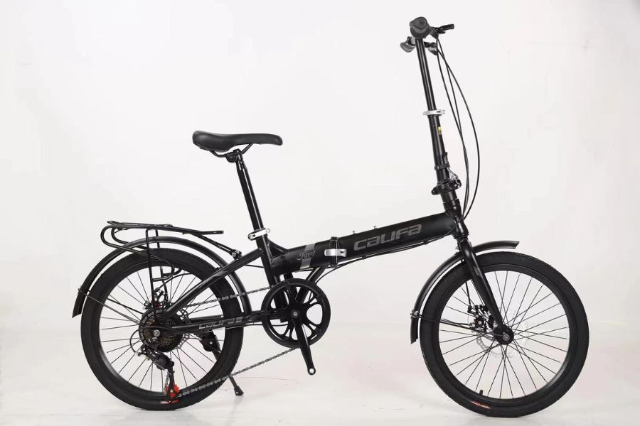 Xe đạp gấp Califa CG20D siêu gọn giảm ngay 300K 30 Xe đạp Gấp Califa Cg20 D Màu đen