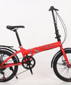 Xe đạp gấp Califa CG20D siêu gọn giảm ngay 300K 21 Xe đạp Gấp Califa Cg20 D Màu đỏ