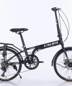 Xe đạp gấp Califa CG20 bản 2024 siêu giảm giá 250k 16 Xe đạp Gấp Califa Cg20 Bản 2024 Màu đen
