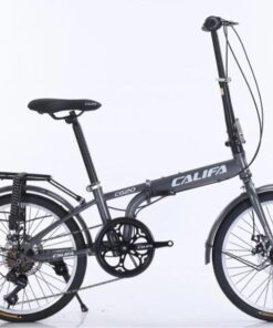 Xe đạp Gấp Califa Cg20 Bản 2024 Màu Xám