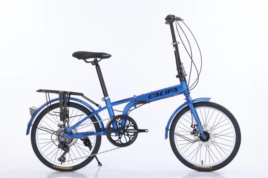 Xe đạp gấp Califa CG20 bản 2024 siêu giảm giá 250k 19 Xe đạp Gấp Califa Cg20 Bản 2024 Màu Xanh