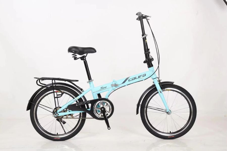 Xe đạp gấp Califa CG20 chính hãng giảm 250K 25 Xe đạp Gấp Califa Cg20 Màu Xanh
