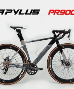 Xe đạp đua cối nổ Papylus PR900 giảm giá + quà tặng 52 Xe đạp đua Papylus Pr900 Màu Ghi đen