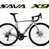 Xe đạp đua Sava X9.1 Màu Bạc Titan