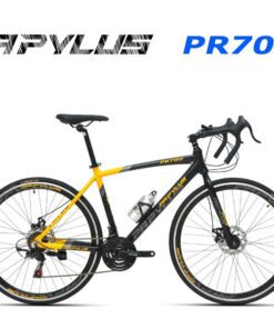 Xe đạp đua PAPYLUS PR700 giảm giá 250k + quà tặng 35 Xe đạp Dua Palylus Pr700 Màu đen Vàng