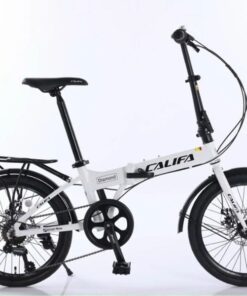 Xe đạp Gấp Califa Diamond Màu Trắng
