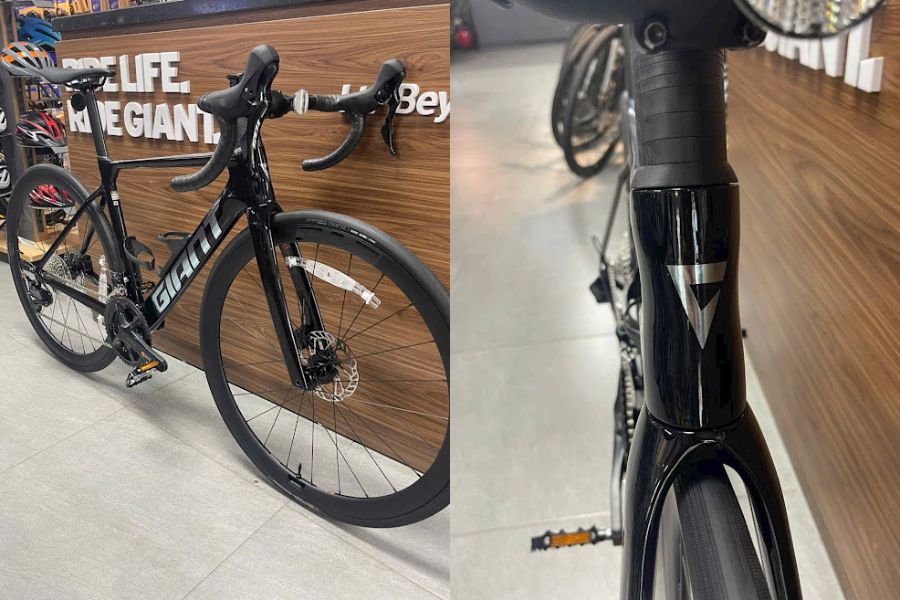 Xe đạp đua Giant ProPel ADV 2 bản 2025 giảm giá 5M + Km khủng 28 Ảnh Chụp Trước Xe đạp đua Giant Propel Adv 2 Bản 2025