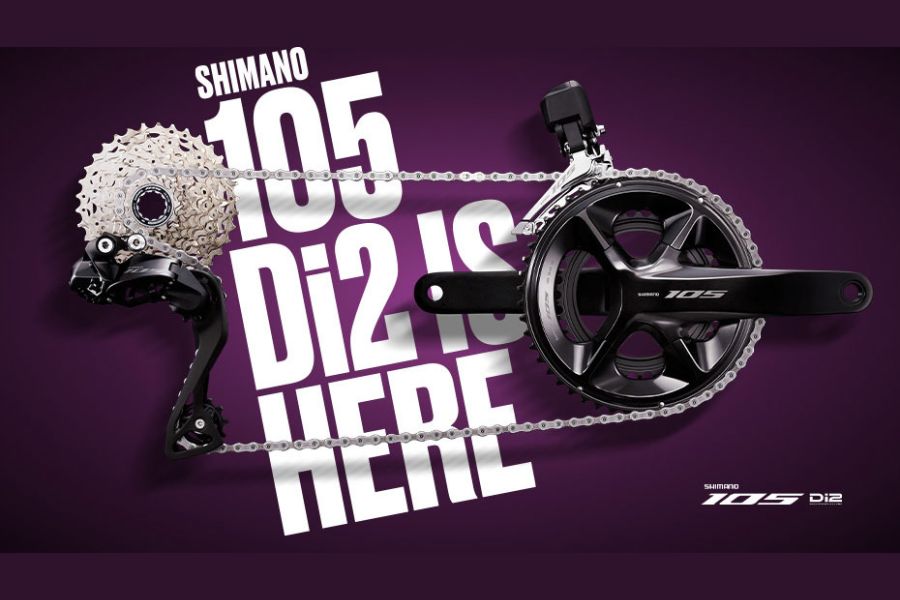 Shimano 105 Di2 hệ thống truyền động xe đạp hiện đại 3 Bộ Truyền động Shimano 105 Di2