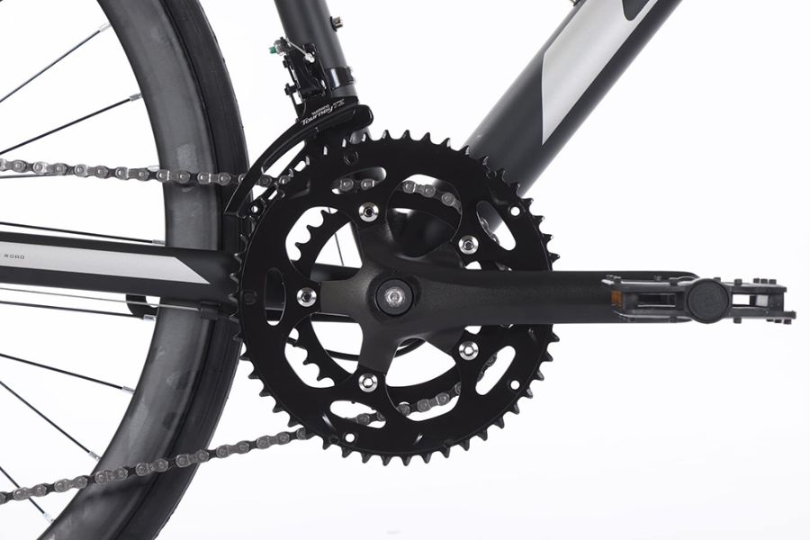 Xe đạp đua Califa CR8.5 giảm sốc 300K + quà tặng 27 Củ đề Trước Và đùi đĩa Xe đạp đua Califa Cr8.5