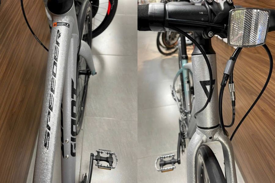 Xe đạp đua Giant Speeder-D1 bản 2025 giá tốt + kèm Km 23 Khung Càng Xe đạp đua Giant Speeder D1 Bản 2025