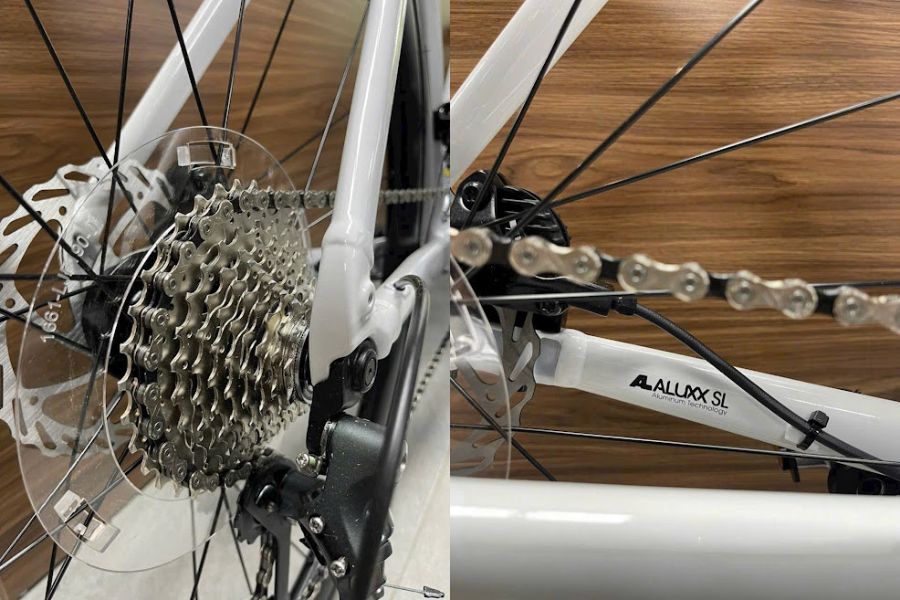 Xe đạp đua Giant Pcr Ltd 1 bản 2025 giảm hơn 2 triệu 56 Líp Và Xích Xe đạp đua Giant Pcr Ltd 1 Bản 2025