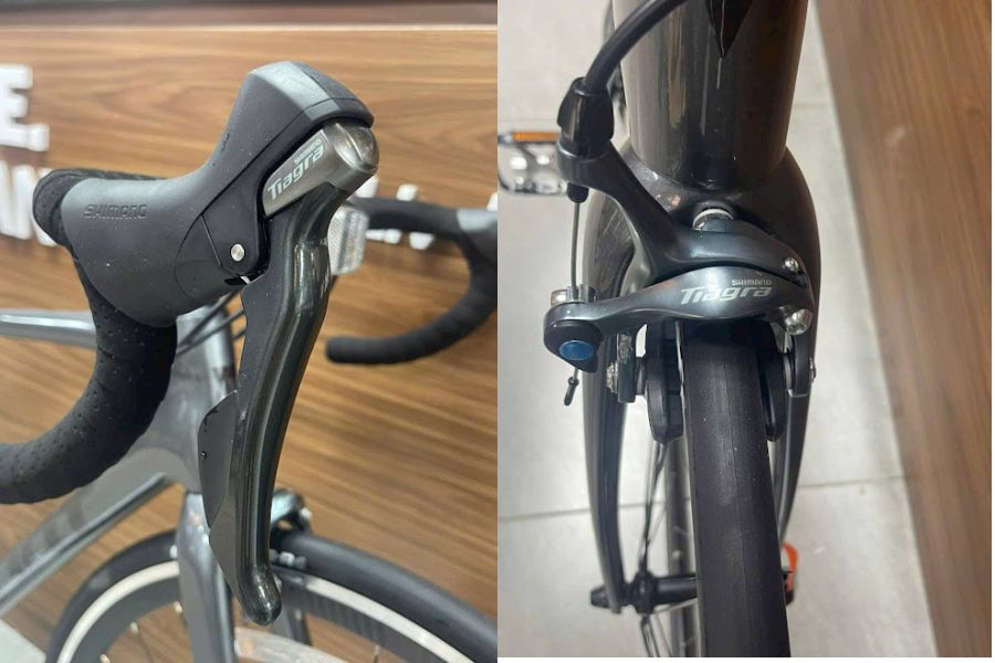 Xe đạp đua Giant TCR Adv 3 bản 2025 giảm giá 3M + Khuyến mãi 22 Tay đề Và Cụm Phanh Xe đạp đua Giant Tcr Adv 3 Bản 2025