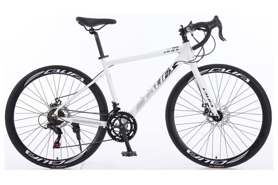 Xe đạp đua Califa CR8.5 giảm sốc 300K + quà tặng 23 Xe đạp đua Califa Cr8.5 Màu Trắng