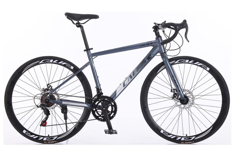 Xe đạp đua Califa CR8.5 giảm sốc 300K + quà tặng 21 Xe đạp đua Califa Cr8.5 Màu Xám Xanh