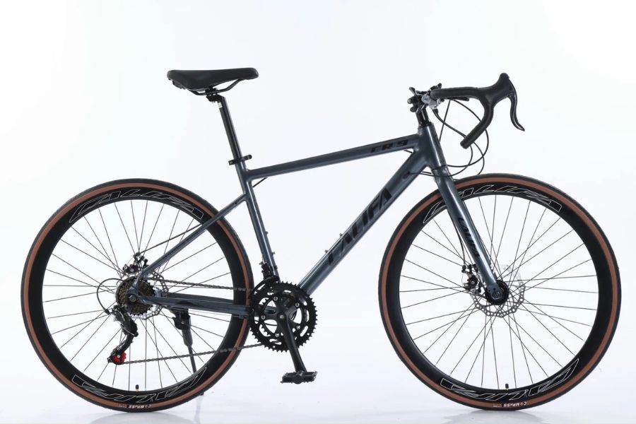 Xe đạp đua Califa CR9 giảm giá + quà tặng 25 Xe đạp đua Califa Cr9 Màu Xám