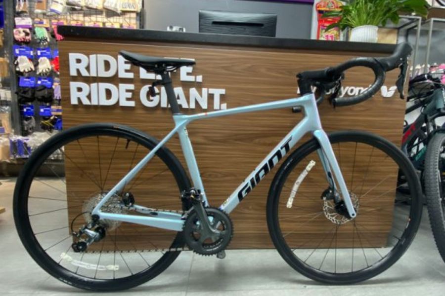 Xe đạp đua Giant TCR Adv 3 bản 2025 giảm giá 3M + Khuyến mãi 20 Xe đạp đua Giant Tcr Adv 3 Bản 2025 Màu Xanh